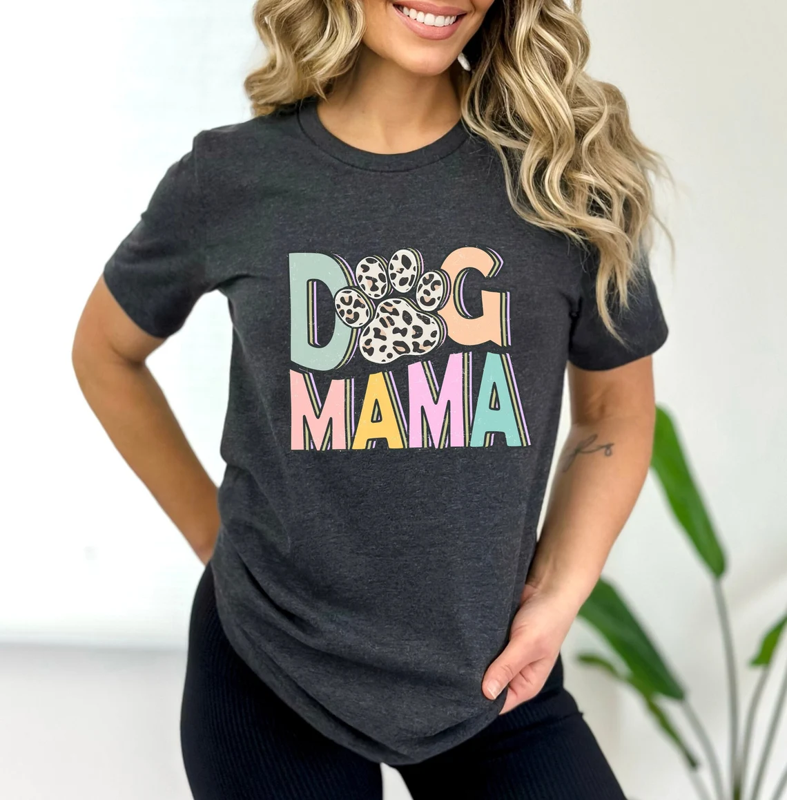 Dog Mama Shirt, Dog Mom Gift, Dog Mom T shirt, Dog Mom T-Shirt, Dog Lover Gift, Fur Mama Shirt, Pet Lover T Shirt