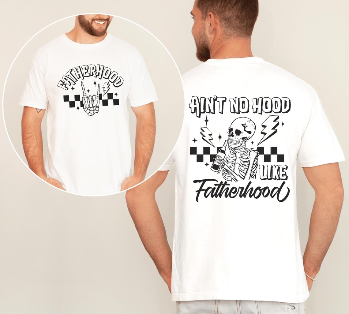 Ain't No Hood Like Fatherhood, Drinking Husband, Fathers Day Gift, Gift For Dad