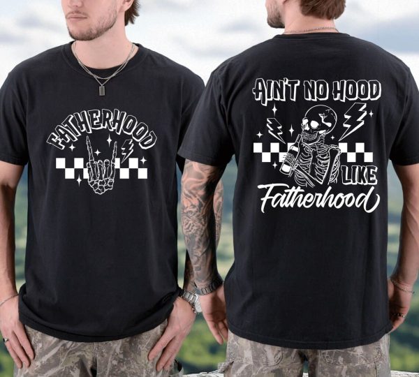Ain't No Hood Like Fatherhood, Drinking Husband, Fathers Day Gift, Gift For Dad - Image 2