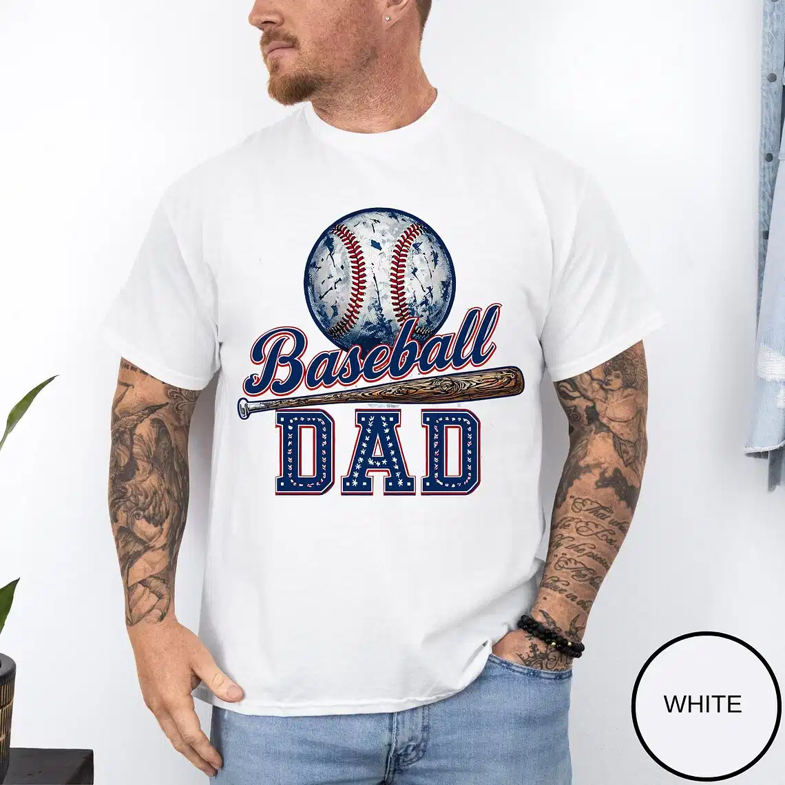 Baseball Dad Shirt ? Funny Baseball Father T-Shirt ? Sports Dad Gift for Father's Day or Game Day