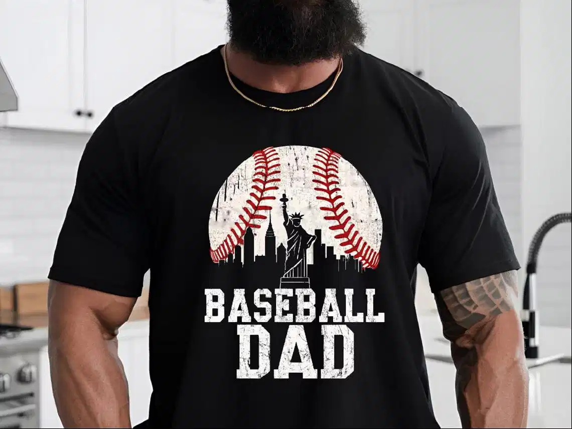 Baseball Dad T-Shirt ? Perfect Father's Day Gift for Sports Loving Dads