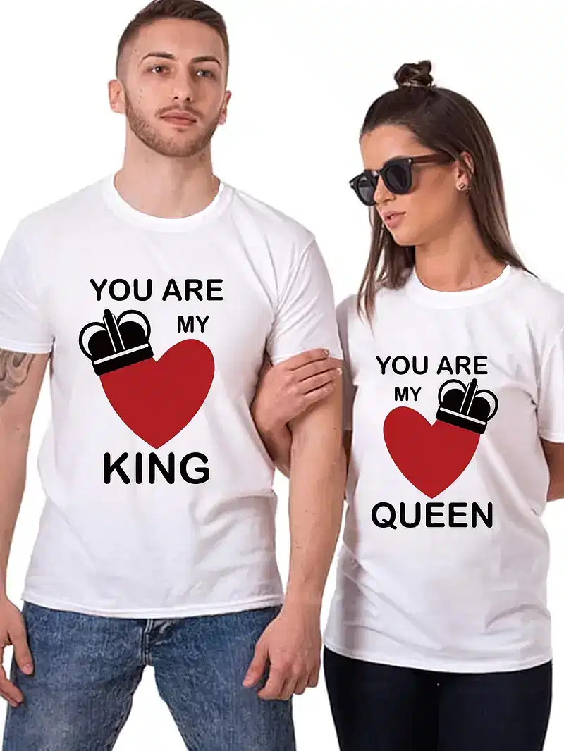 You Are My King and You Are My Queen, Matching Couple, Husband And Wife, Bride And Groom