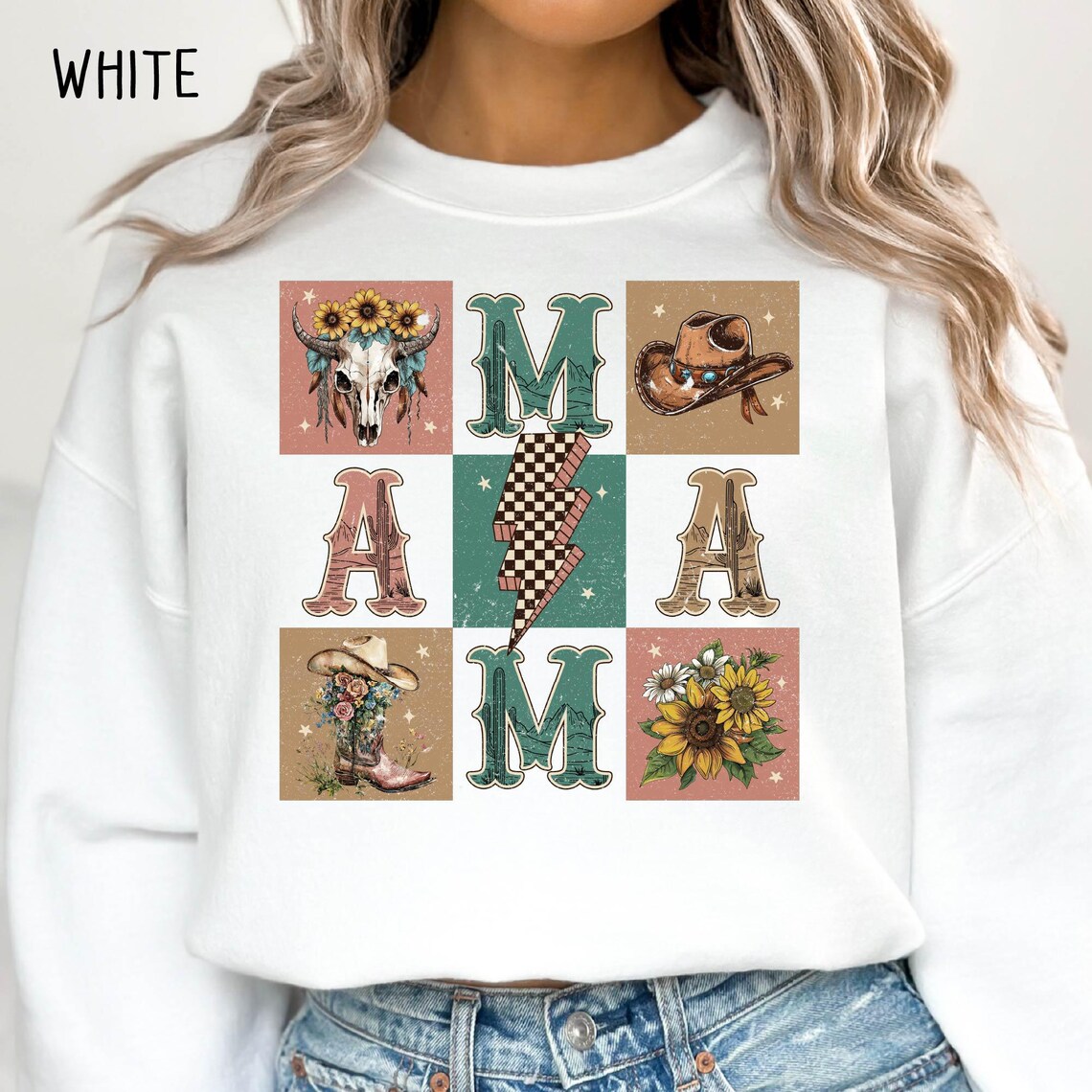Western Mama Coquette Bow, Howdy Cowhide, Coquette Mama, Mother's Day Gift