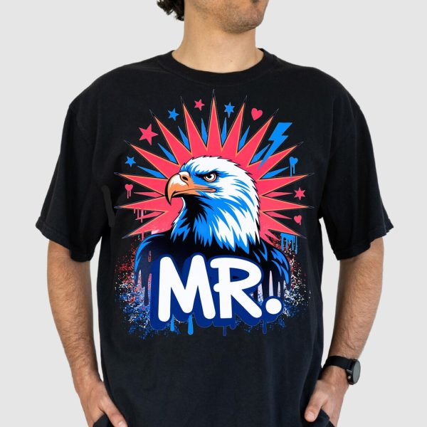 4th Of July Matching Couple Shirts, His and Hers Independence Day Tee, American Couple Shirt, Husband and Wife Matching Fourth of July Shirt - Image 4