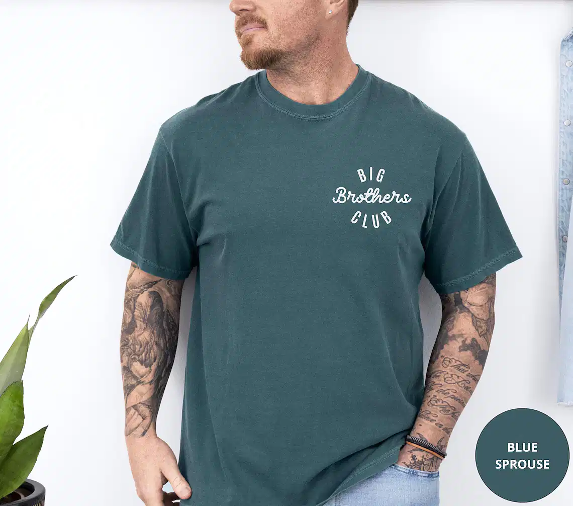 Big Brother Club T-Shirt, Cool Brothers Club Shirt, Brother Birthday Gift, Best Brother Shirt, Shirt for Brother