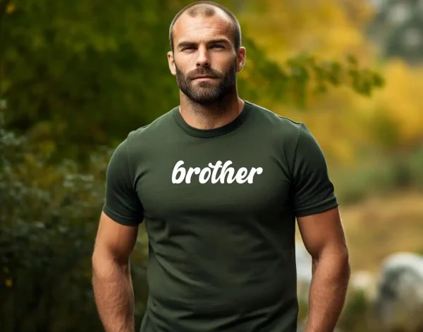 Brother T-Shirt, Cool Brothers Club Shirt, Brother Birthday Gift, Best Brother Shirt, Shirt for Brother - Image 2