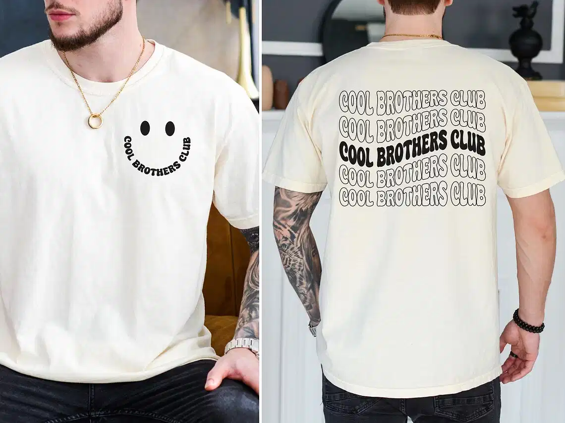 Cool Brothers Club T-Shirt, Brother Birthday Gift, Best Brother Shirt, Shirt for Brother