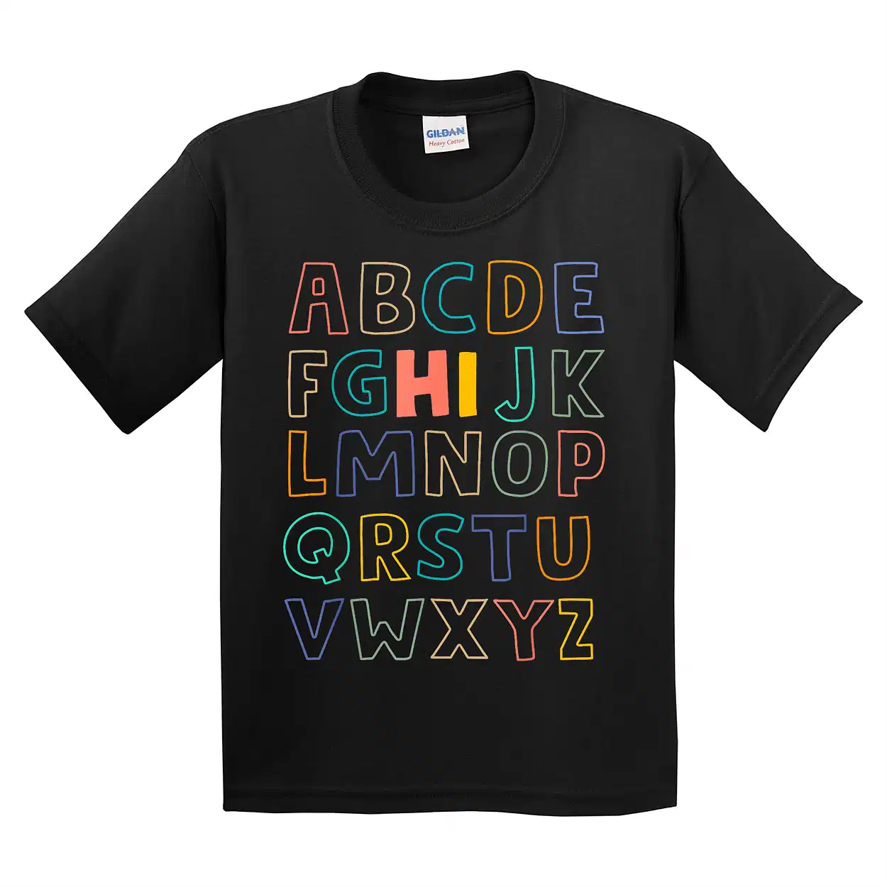 Funny Pre K Kindergarten Hi Alphabet Back To School Teachers T-Shirt