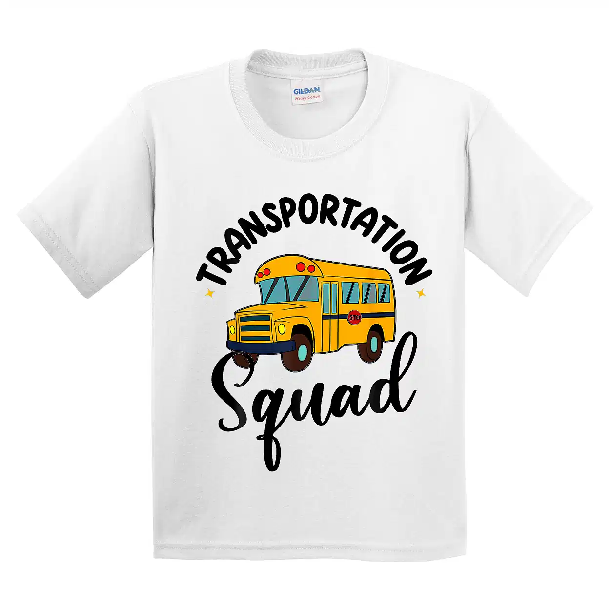 Funny School Bus Driver Back To School Transportation Squad T-Shirt  - Unisex, Gift for Youth, Back To School