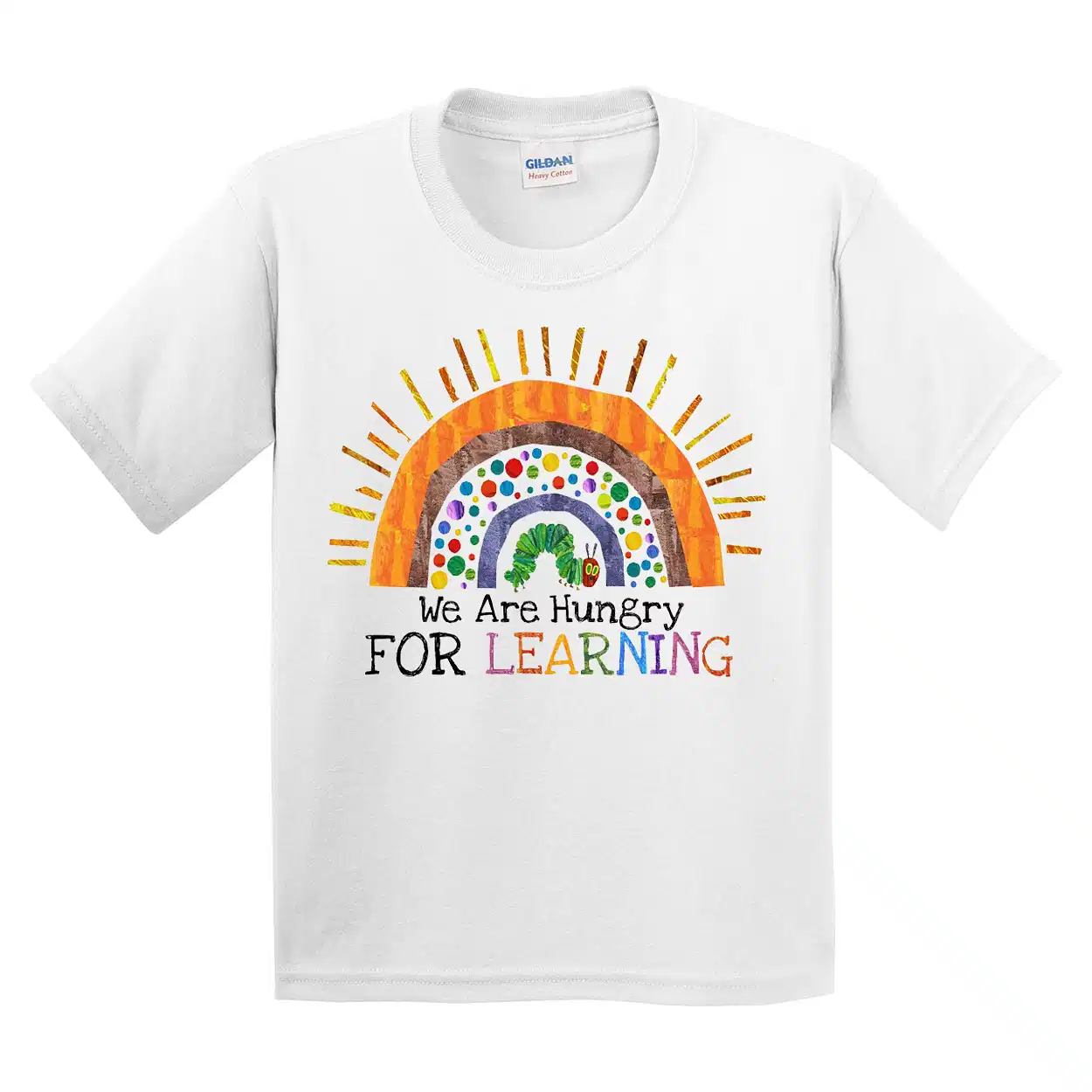 We Are Hungry for Learning Shirt – Funny Teacher Back to School T-Shirt – 1st Day of School Gift for Teachers – Cute Classroom Graphic Tee – Teacher Appreciation Outfit