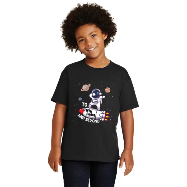 Back to Fifth Grade and Beyond-Funny First Day of School T-Shirt - Unisex, Gift for Youth, Back To School - Image 3