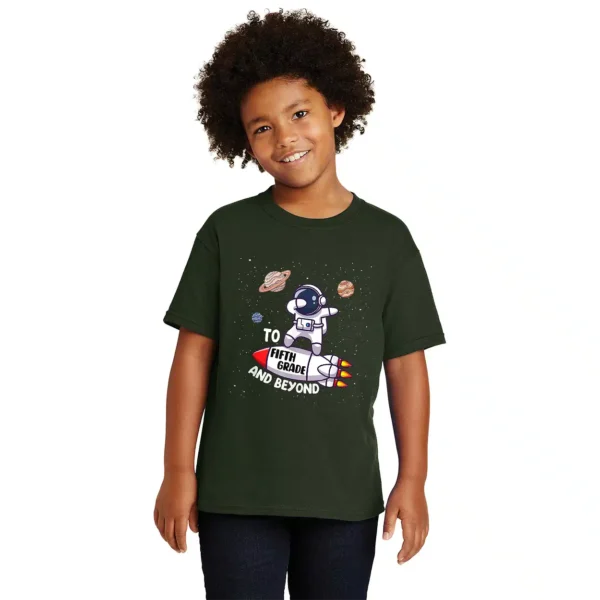 Back to Fifth Grade and Beyond-Funny First Day of School T-Shirt - Unisex, Gift for Youth, Back To School - Image 4