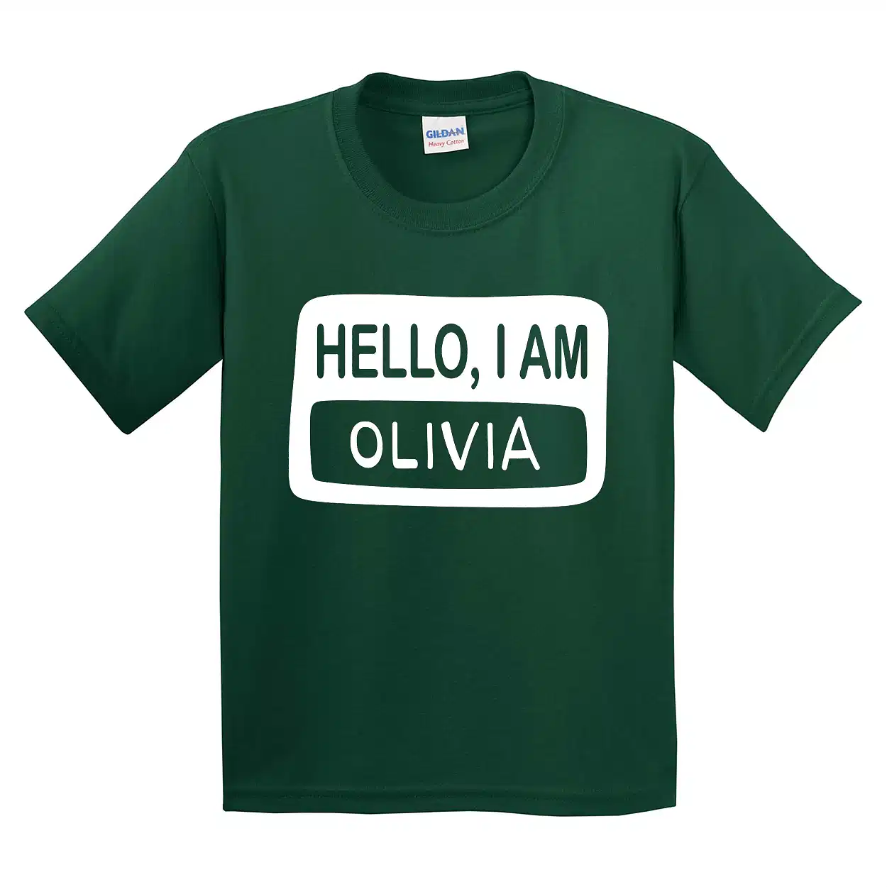 First Day of Preschool Shirt – Personalized “Hello I Am” Name Shirt – Custom Alphabet Name Tee for Kids – Back to School Shirt