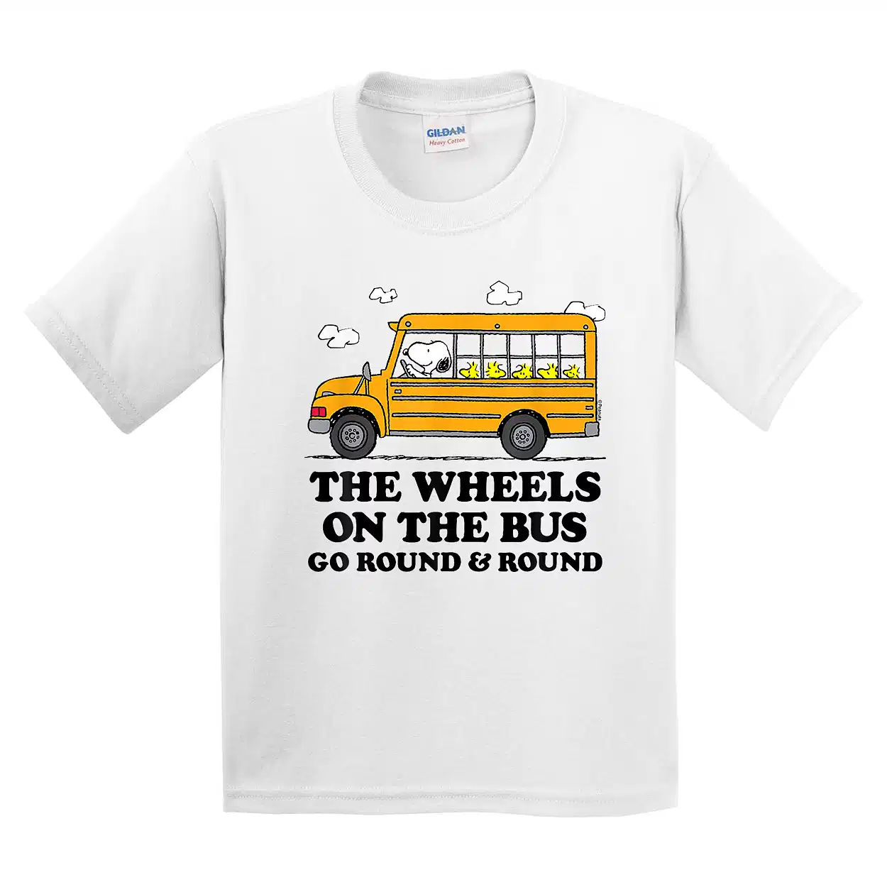Wheels On The Bus Back To School T-Shirt - Unisex, Gift for Youth, Back To School