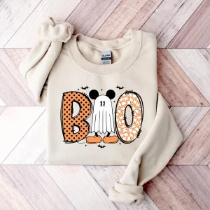 Disney Boo Mickey Sweatshirt, Disneyland Halloween