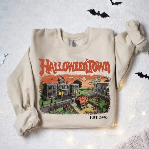 Halloweentown Est 1998 Sweatshirt, University Retro Halloween Fall