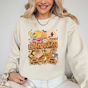Winnie the Pooh Ghost Halloween Sweatshirt, Winnie the Boo, Spooky Fall