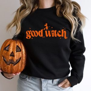 Good Witch Halloween Sweatshirt, Cute & Funny Witchy Gift for Her